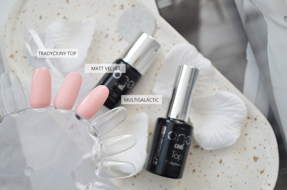 top coat matt velvet i top coat multigalactic swatche puderek.com.pl